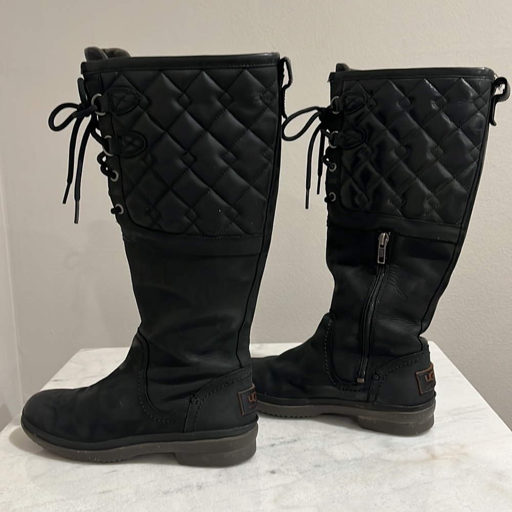 UGG Quilted Lace Boots